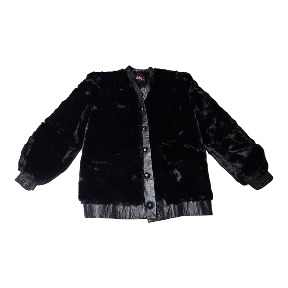 Lilli Ann Jackets & Blazers - Vintage‎ Lilli Ann Faux Fur and Leather Jacket